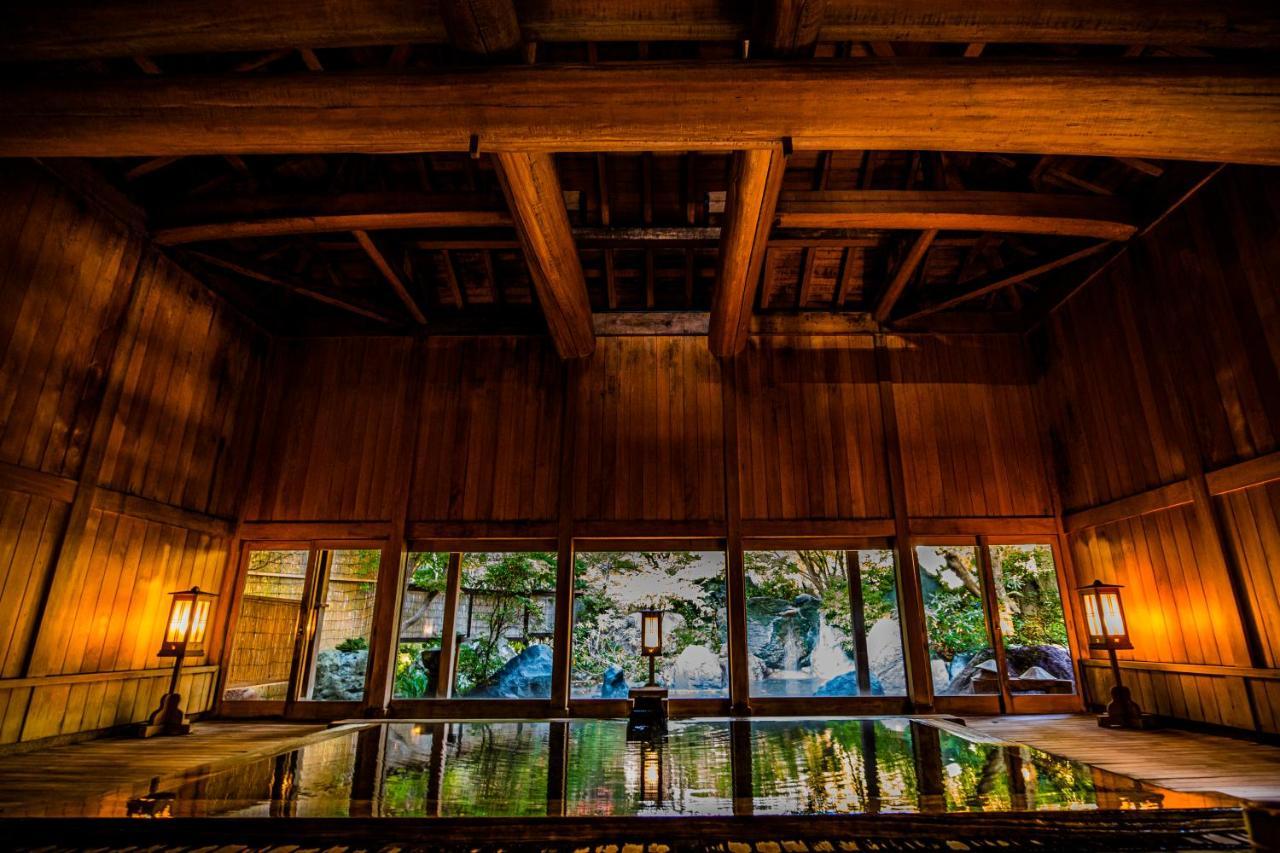 Houshi Onsen Chojukan Minakami Buitenkant foto