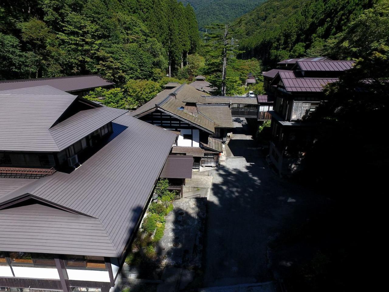 Houshi Onsen Chojukan Minakami Buitenkant foto