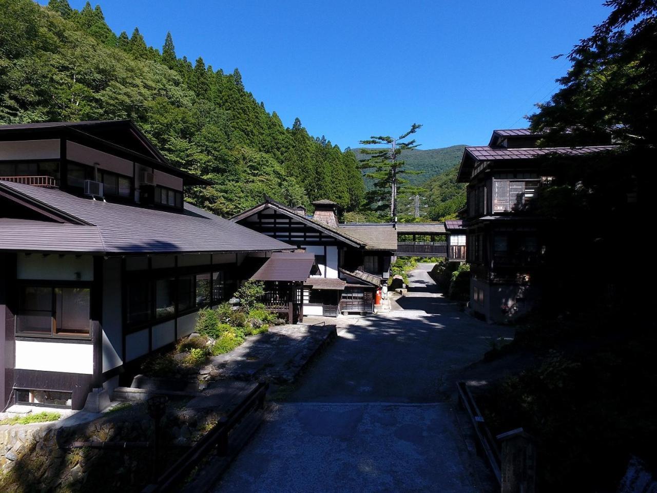 Houshi Onsen Chojukan Minakami Buitenkant foto