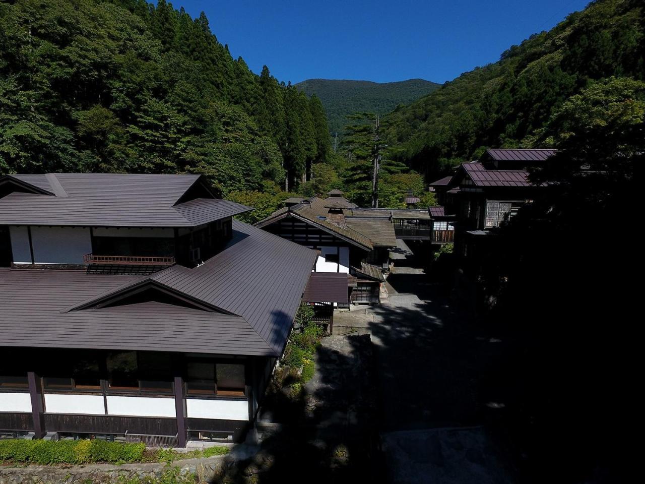 Houshi Onsen Chojukan Minakami Buitenkant foto