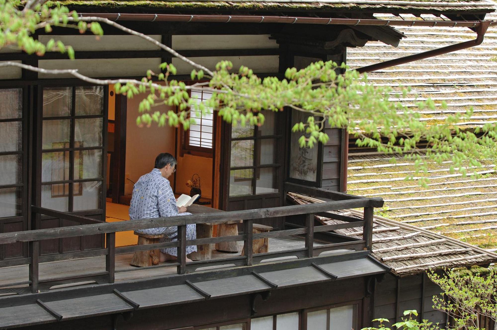Houshi Onsen Chojukan Minakami Buitenkant foto