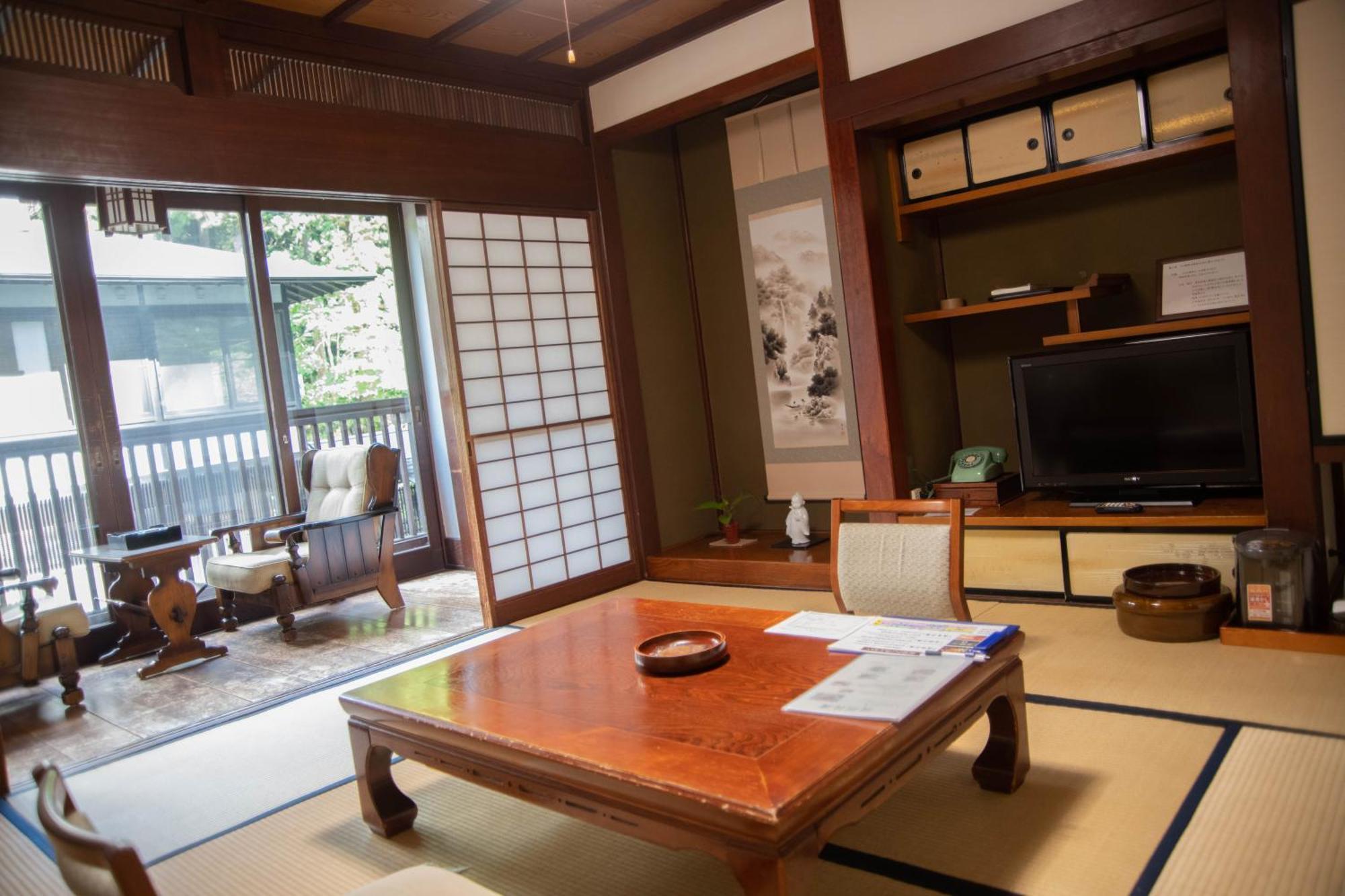 Houshi Onsen Chojukan Minakami Buitenkant foto