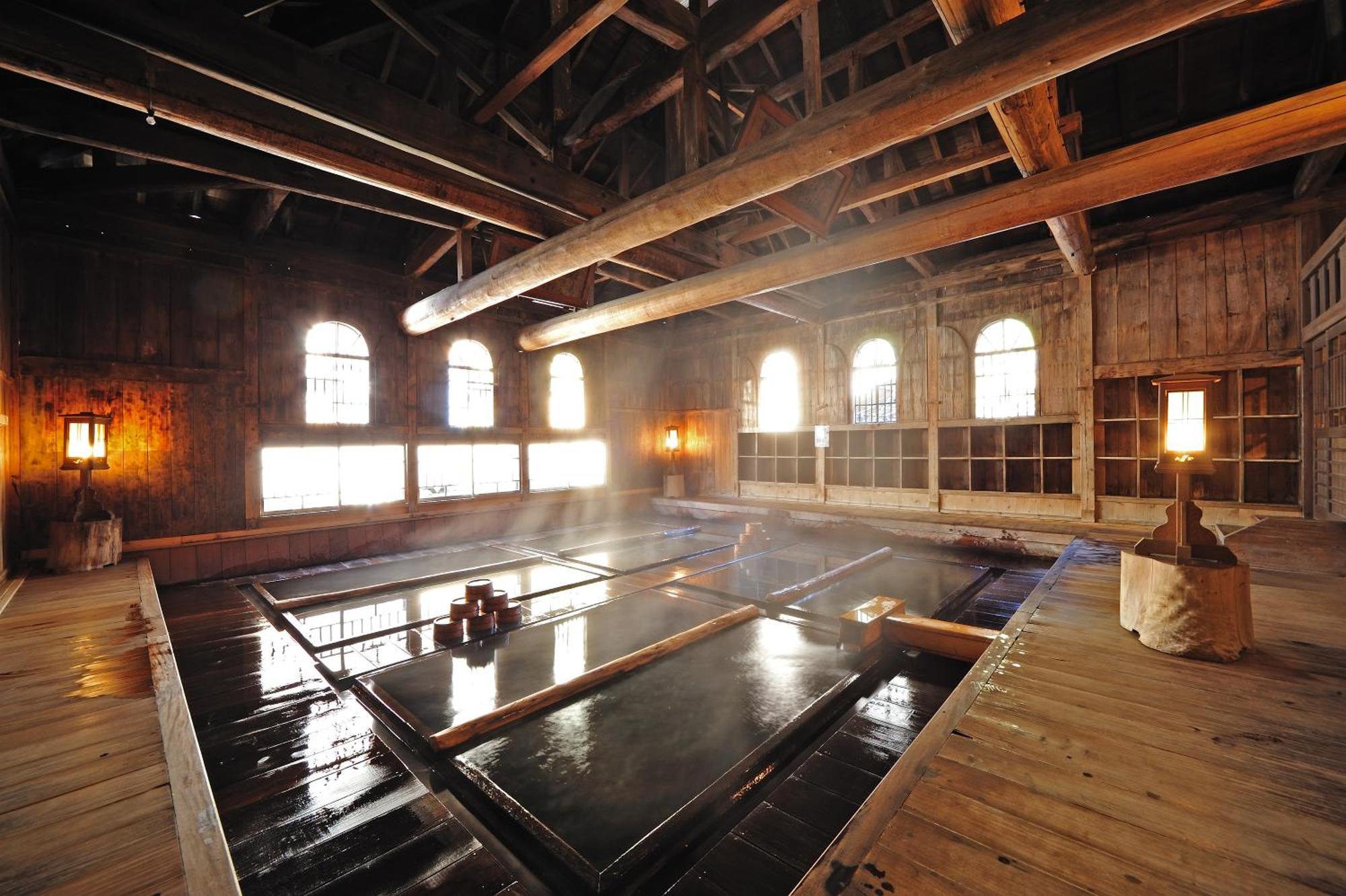 Houshi Onsen Chojukan Minakami Buitenkant foto