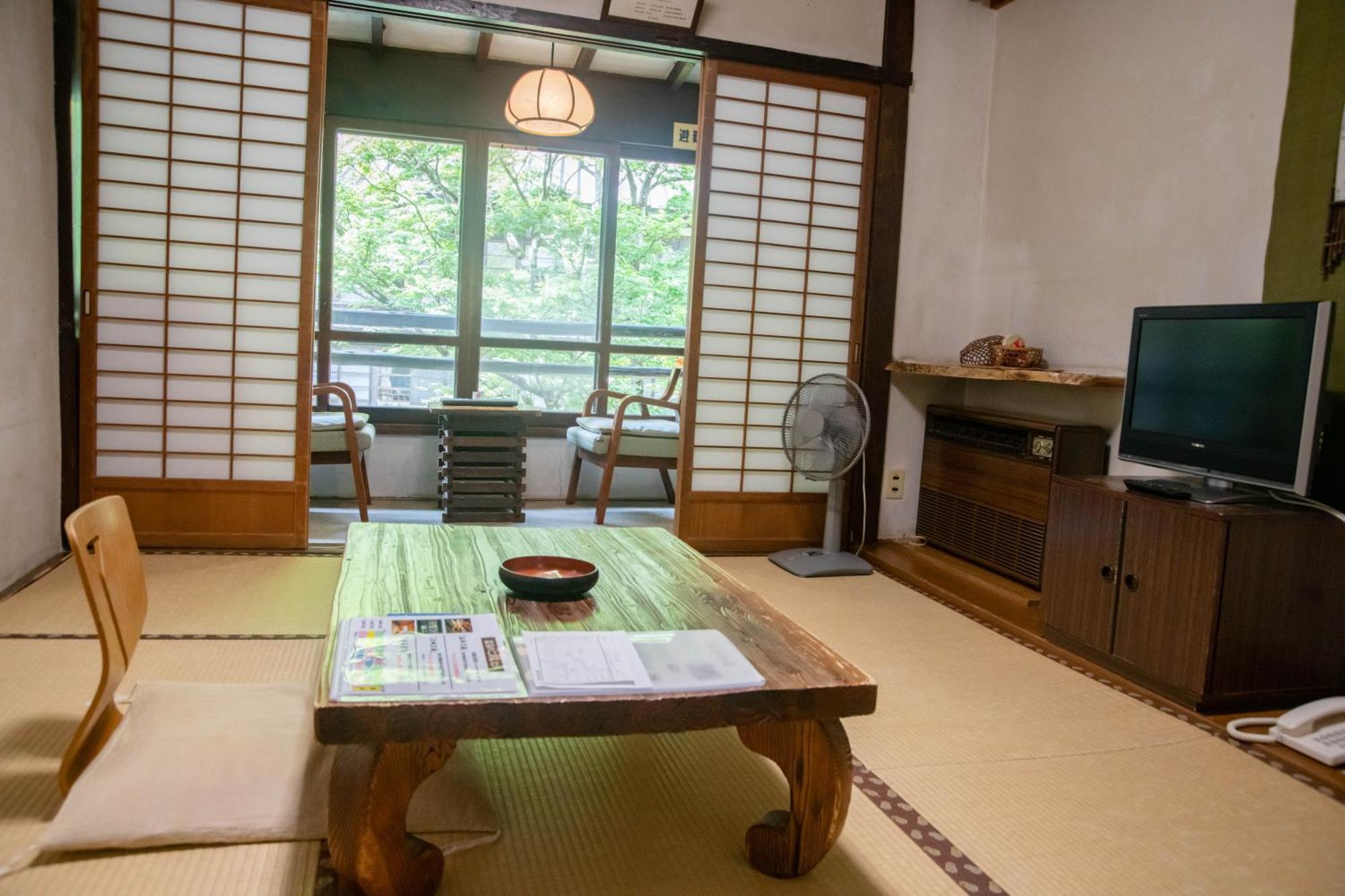 Houshi Onsen Chojukan Minakami Buitenkant foto