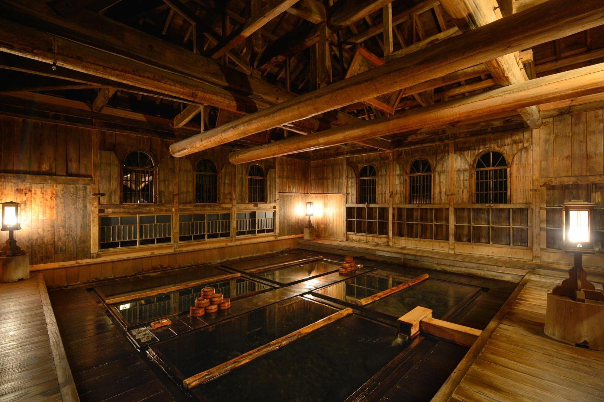 Houshi Onsen Chojukan Minakami Buitenkant foto