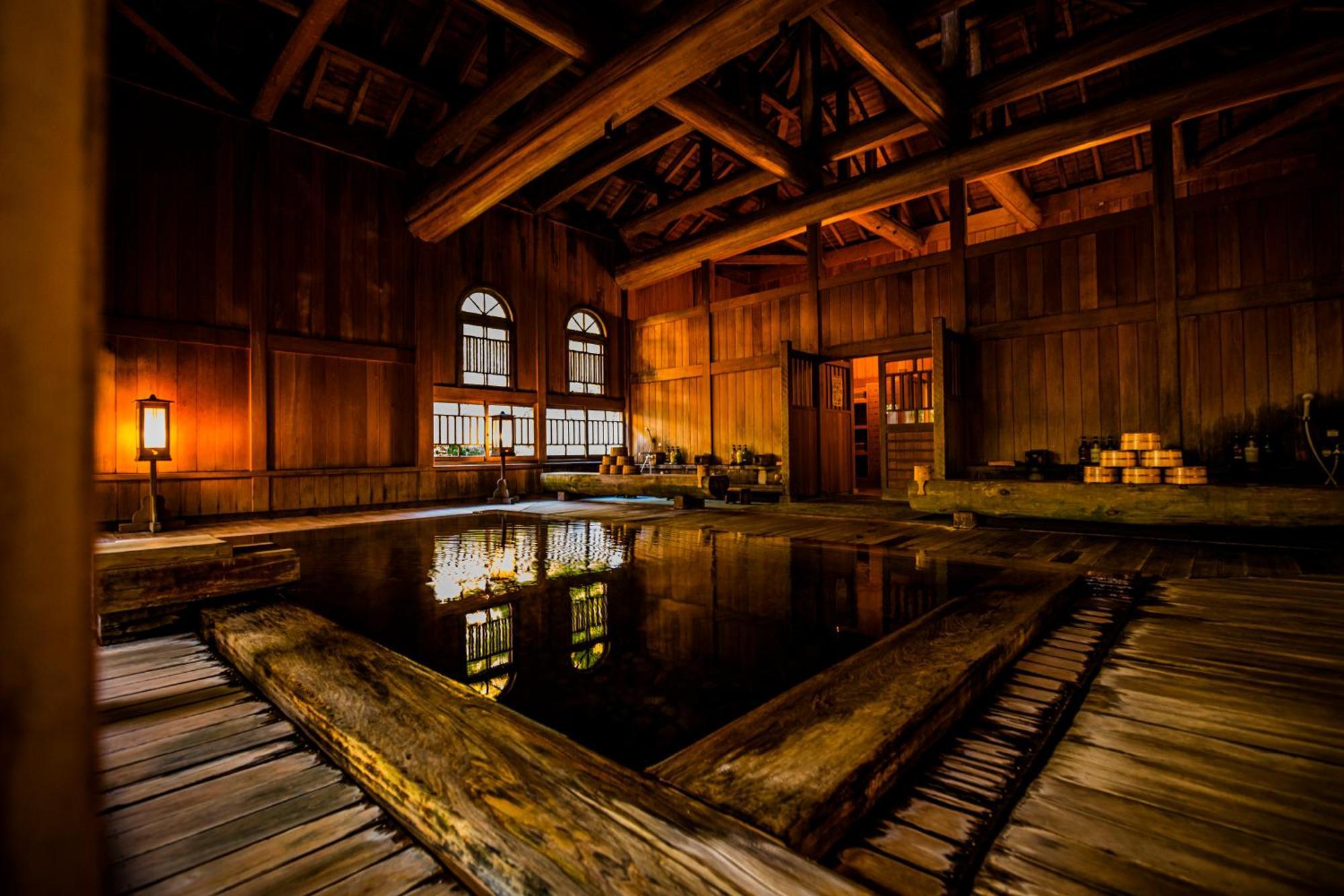 Houshi Onsen Chojukan Minakami Buitenkant foto