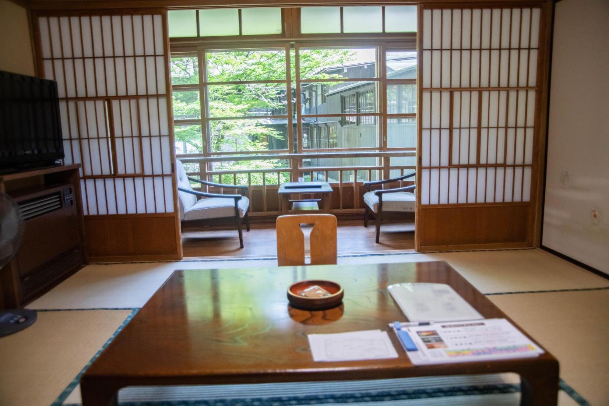 Houshi Onsen Chojukan Minakami Buitenkant foto
