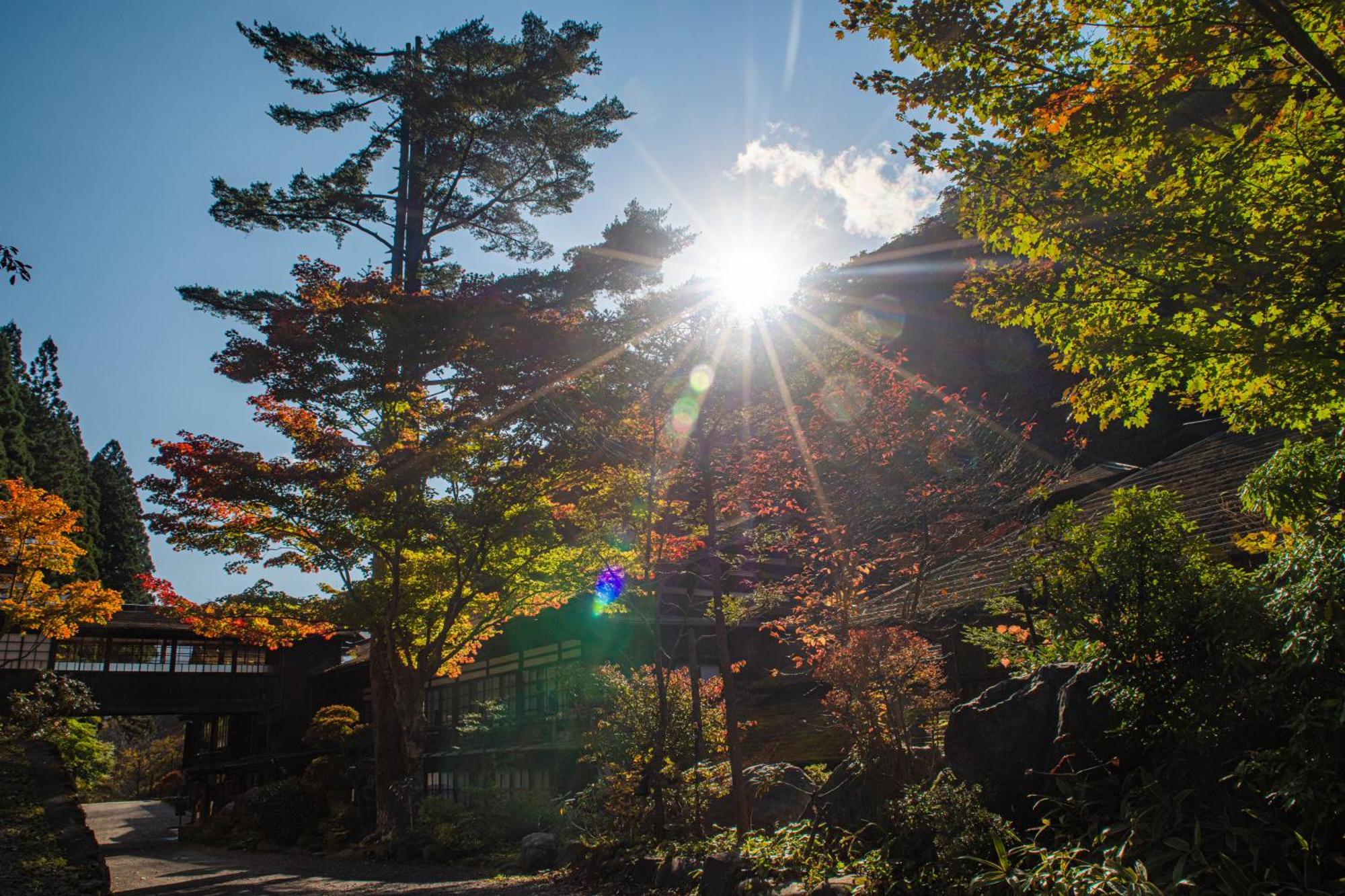 Houshi Onsen Chojukan Minakami Buitenkant foto