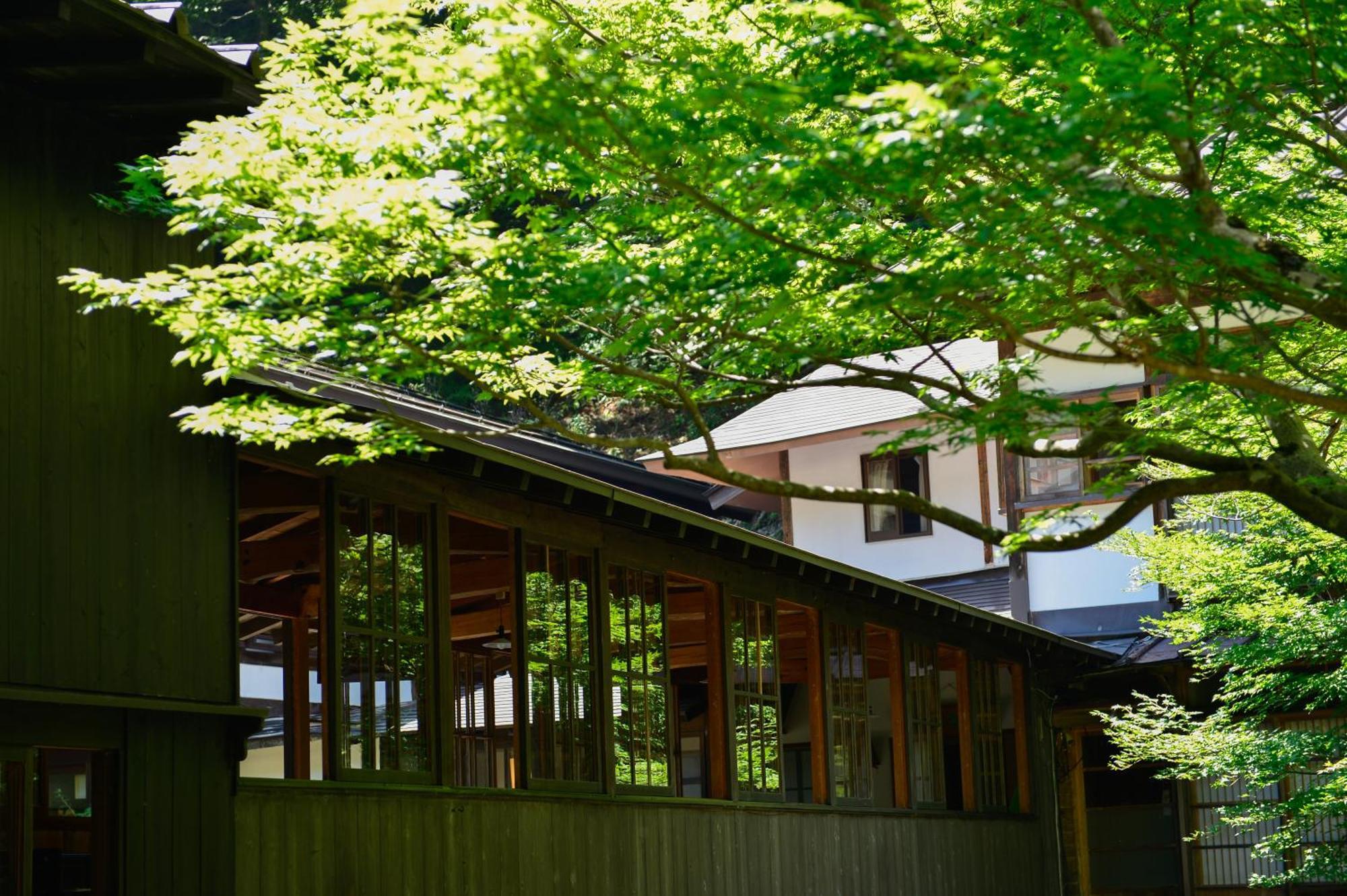 Houshi Onsen Chojukan Minakami Buitenkant foto