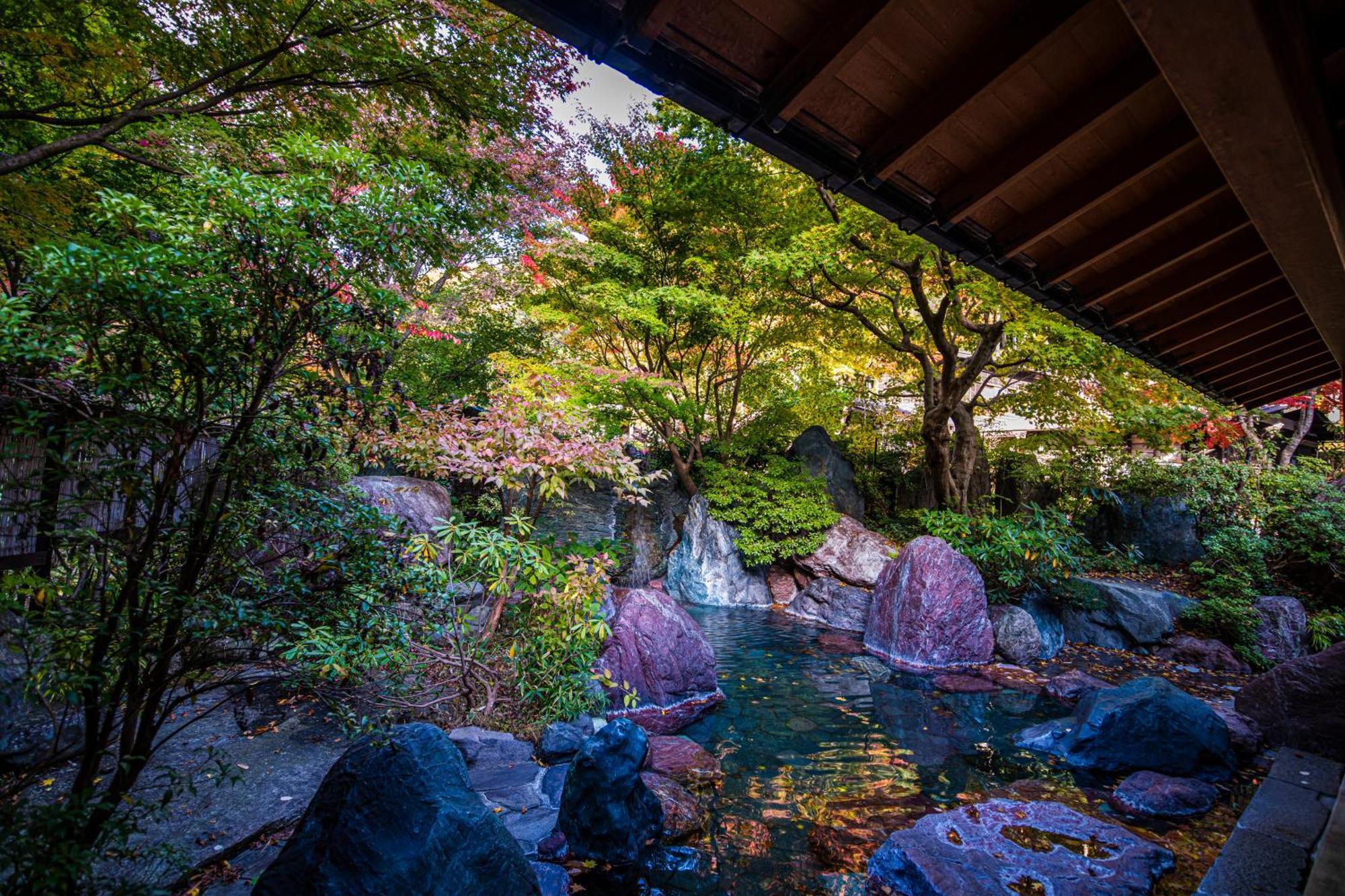 Houshi Onsen Chojukan Minakami Buitenkant foto