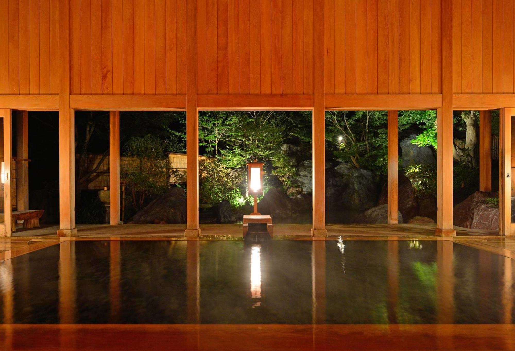 Houshi Onsen Chojukan Minakami Buitenkant foto