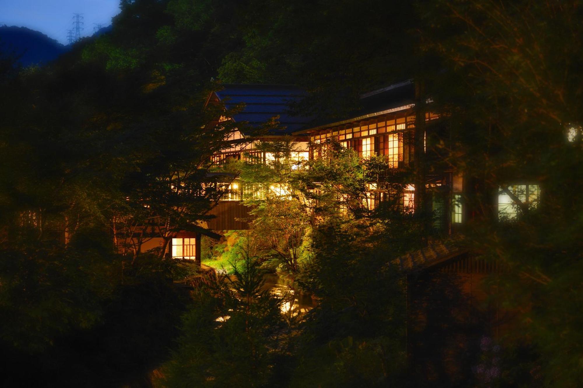 Houshi Onsen Chojukan Minakami Buitenkant foto